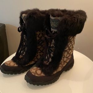 Boots are durable fashion / quality fur-lined